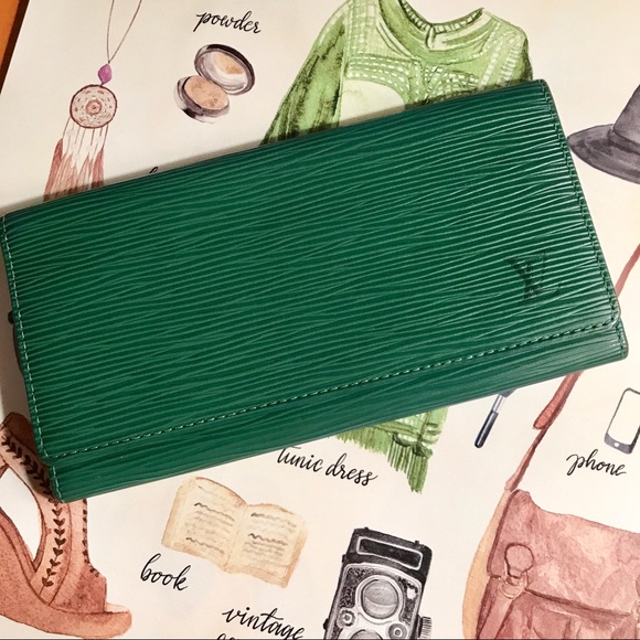 Louis Vuitton Handbags - Louis Vuitton Epi Porte Cartes Credit Yen Wallet